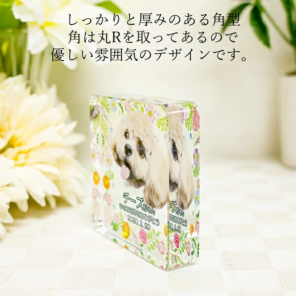 クリスタル輝く美しいクリスタルペット位牌