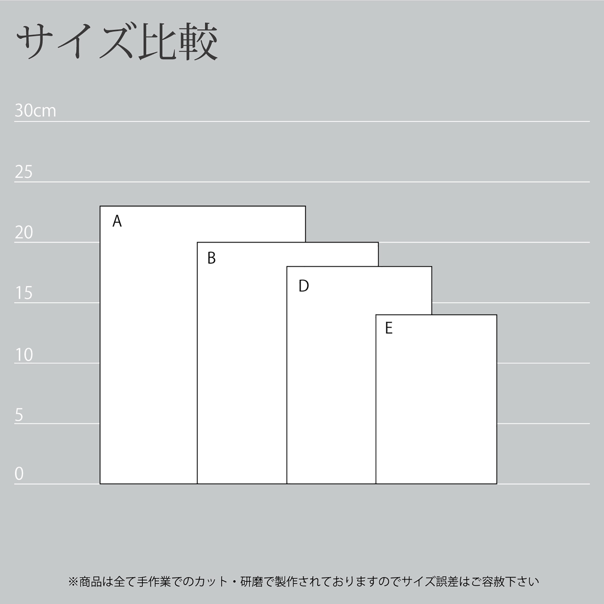 サイズ一覧